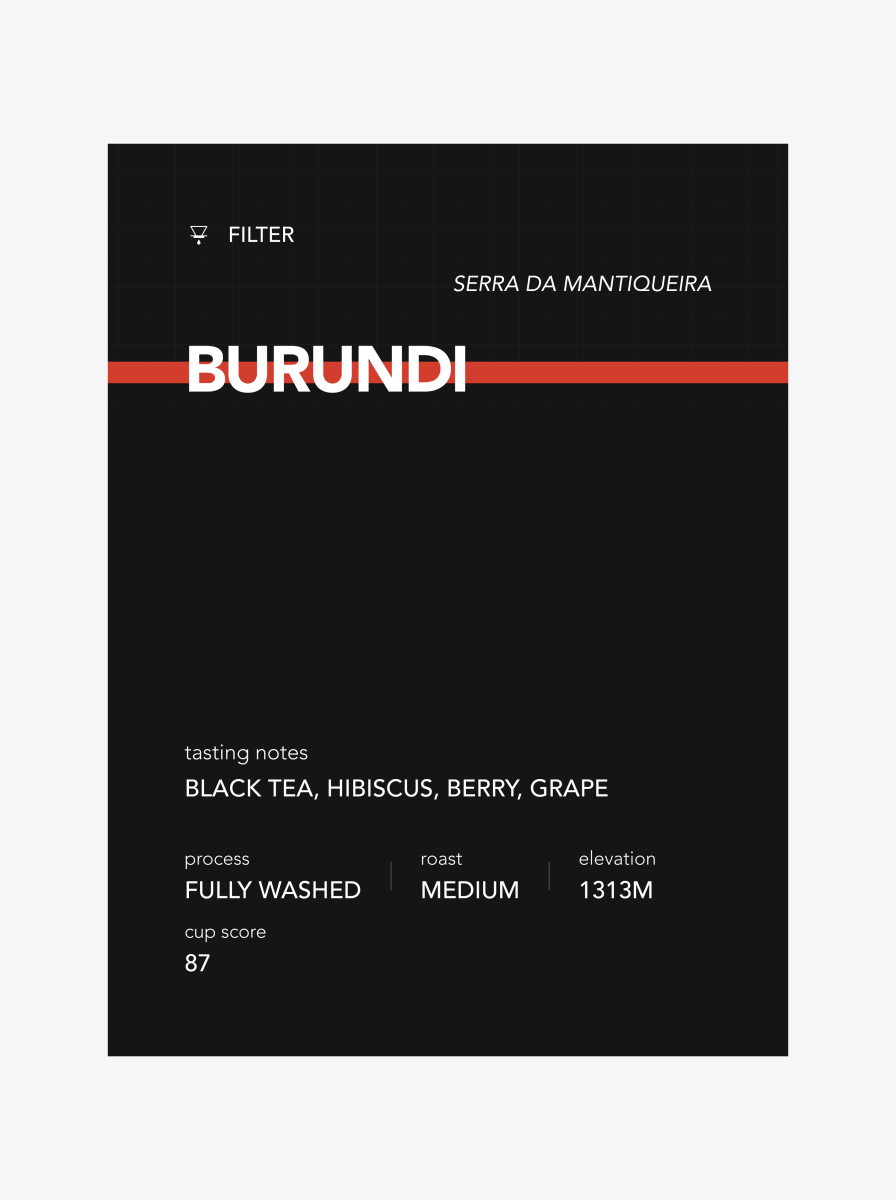 BURUNDI Kayanza 250G - Kopi Coffee Roasters