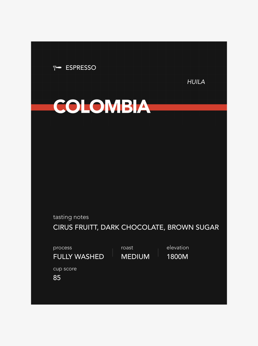 Colombia Huila - Kopi Coffee Roasters