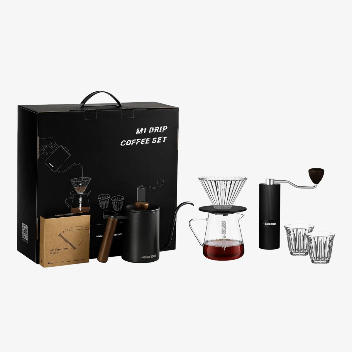 M1 Drip Coffee Set Basic - 7 pcs - Kopi Coffee Roasters